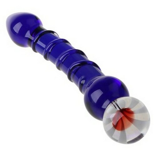 Dildo vetro glass plug - in,