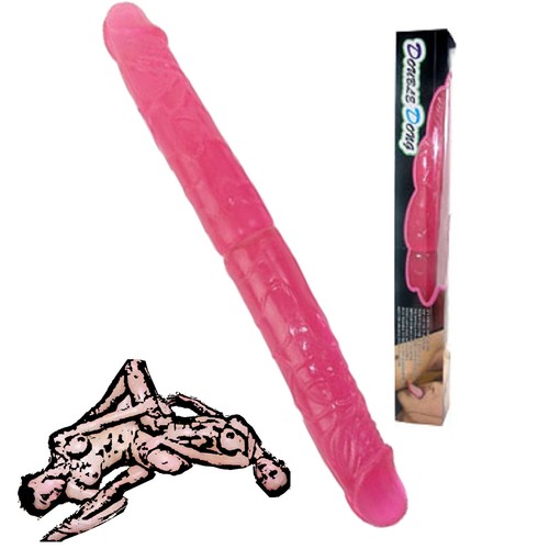 Doppio dildo realistico pene - doppio,