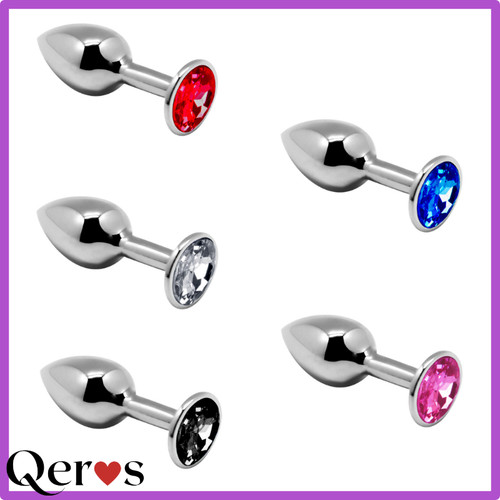 Plug anale metallo con - plug,